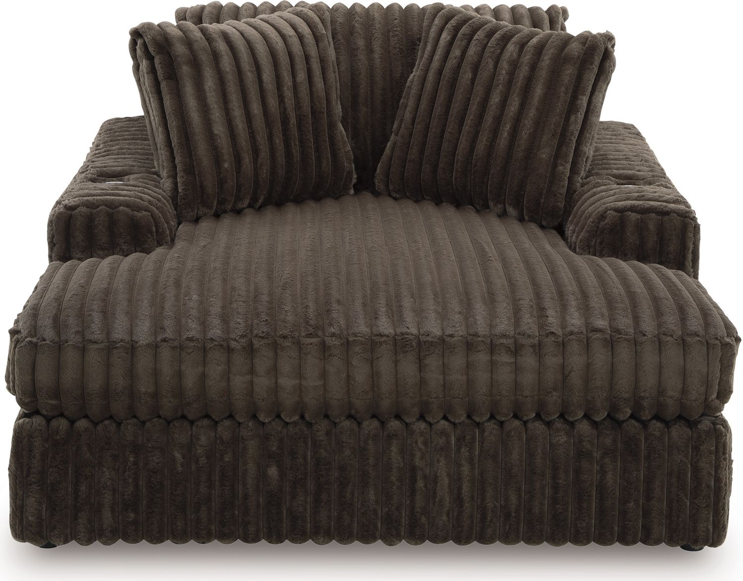 Midnight-Madness Oversized Chaise In Chocolate 9810415