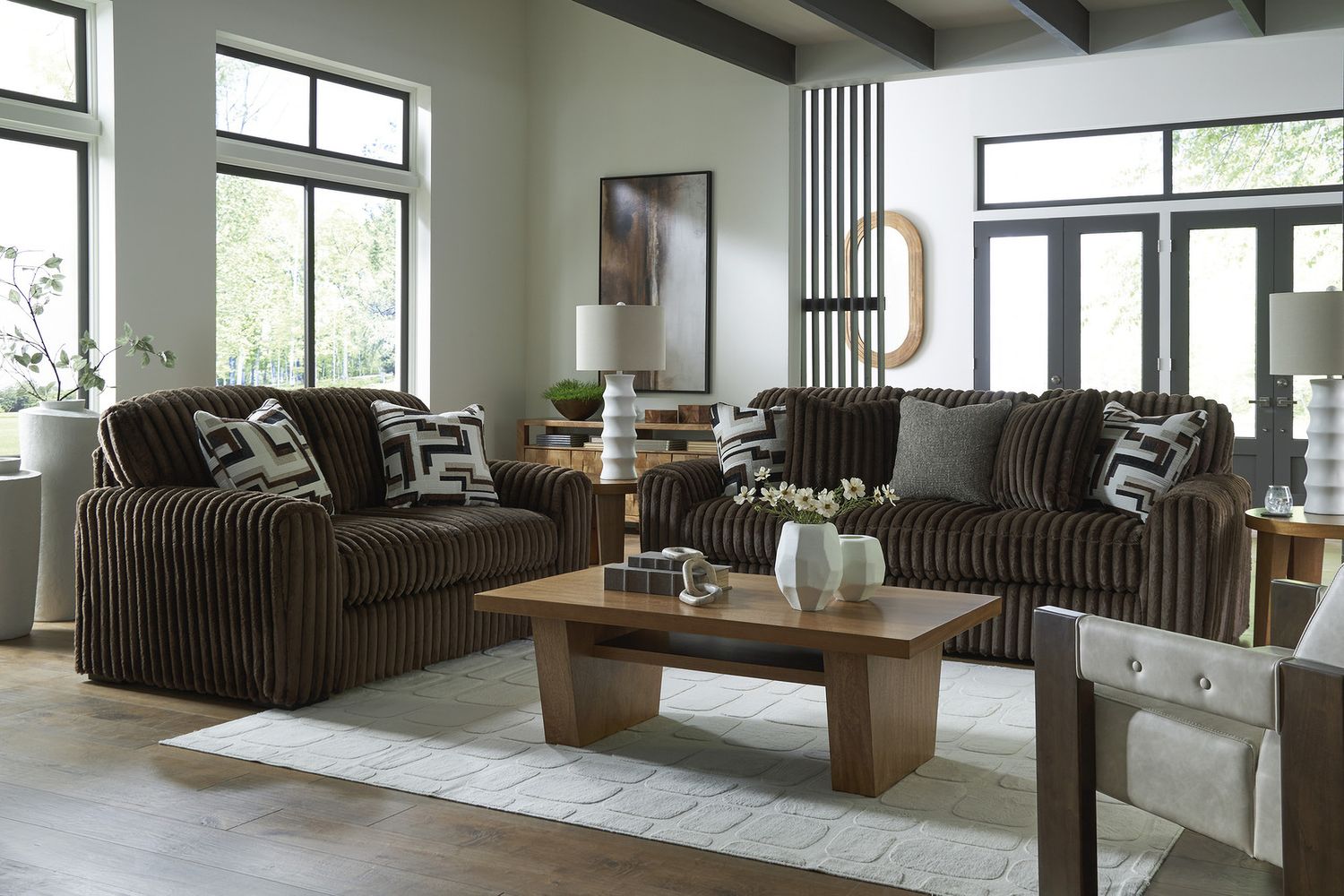 Midnight-Madness Sofa In Chocolate 9810438