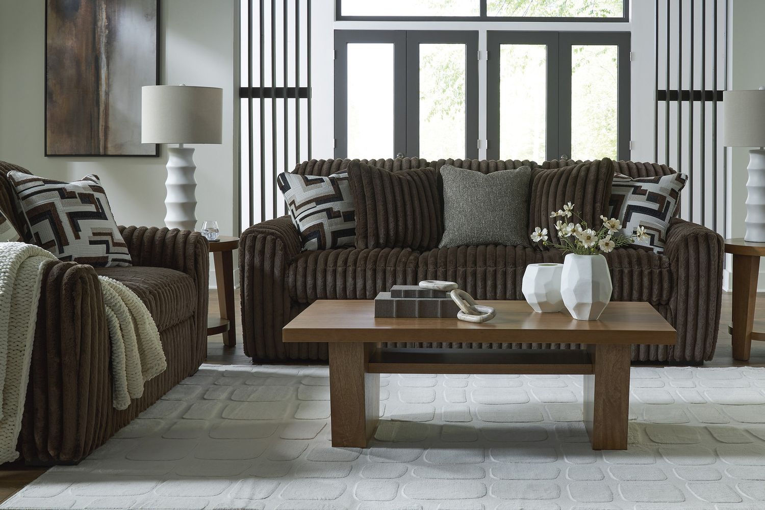 Midnight-Madness Sofa In Chocolate 9810438