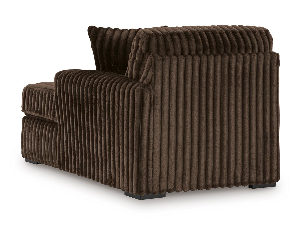 Midnight-Madness 4-Piece Sectional with RAF Corner Chaise In Chocolate 98104S3