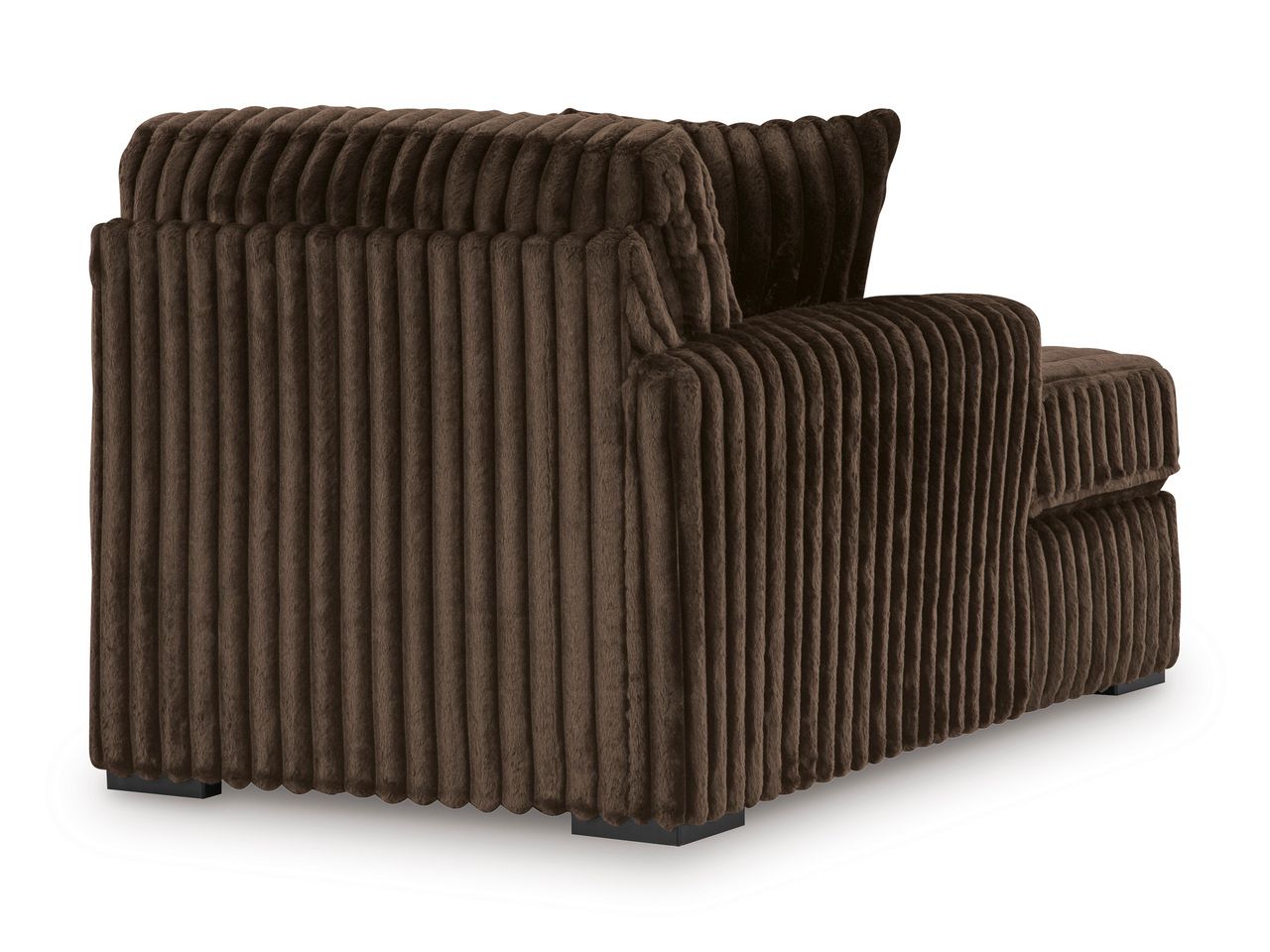 Midnight-Madness 4-Piece Sectional with LAF Corner Chaise In Chocolate 98104S4