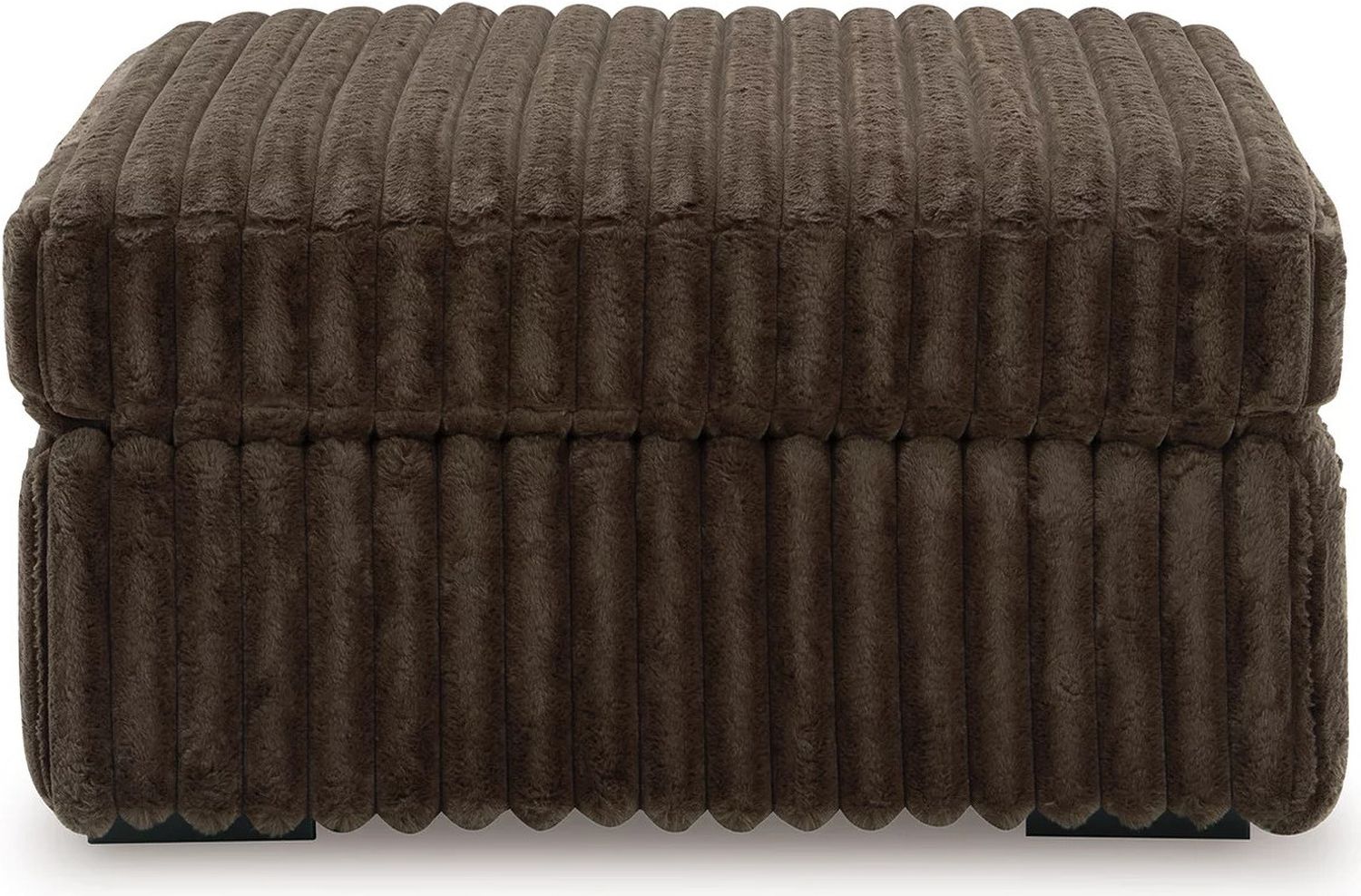 Midnight-Madness 2-Piece Sectional In Chocolate 98104S7