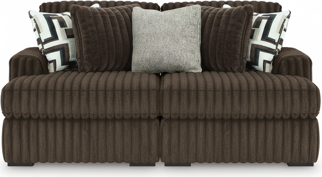 Midnight-Madness Super Chaise In Chocolate 98104S8