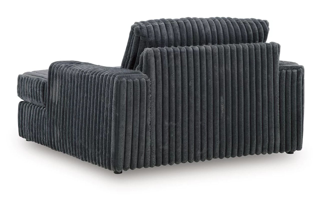 Midnight-Madness Oversized Chaise In Gunmetal 9810515
