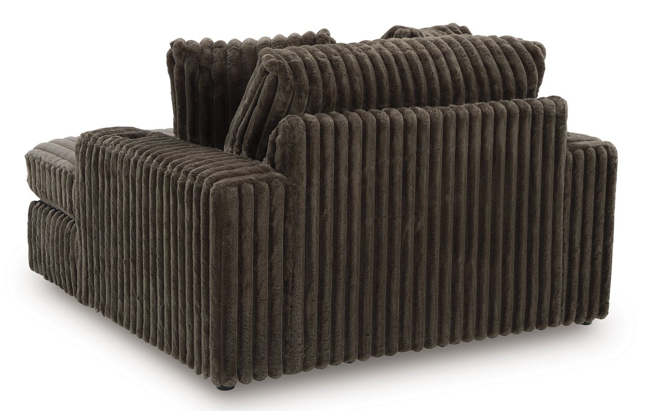 Midnight-Madness Oversized Chaise In Gunmetal 9810515