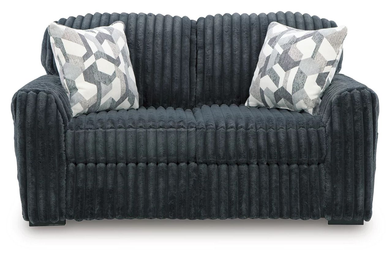 Midnight-Madness Loveseat In Gunmetal 9810535