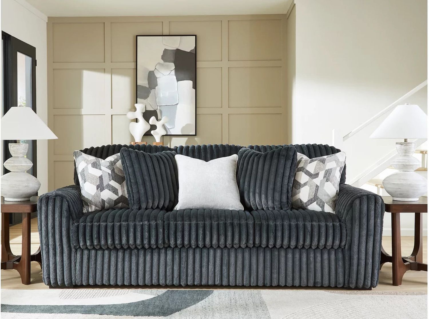 Midnight-Madness Sofa In Gunmetal 9810538