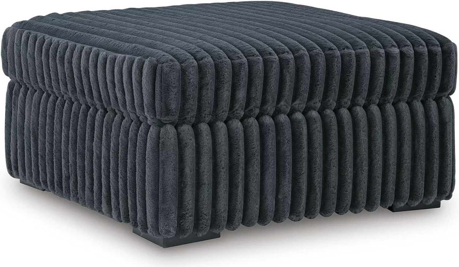 Midnight-Madness 5-Piece Sectional In Gunmetal 98105S27