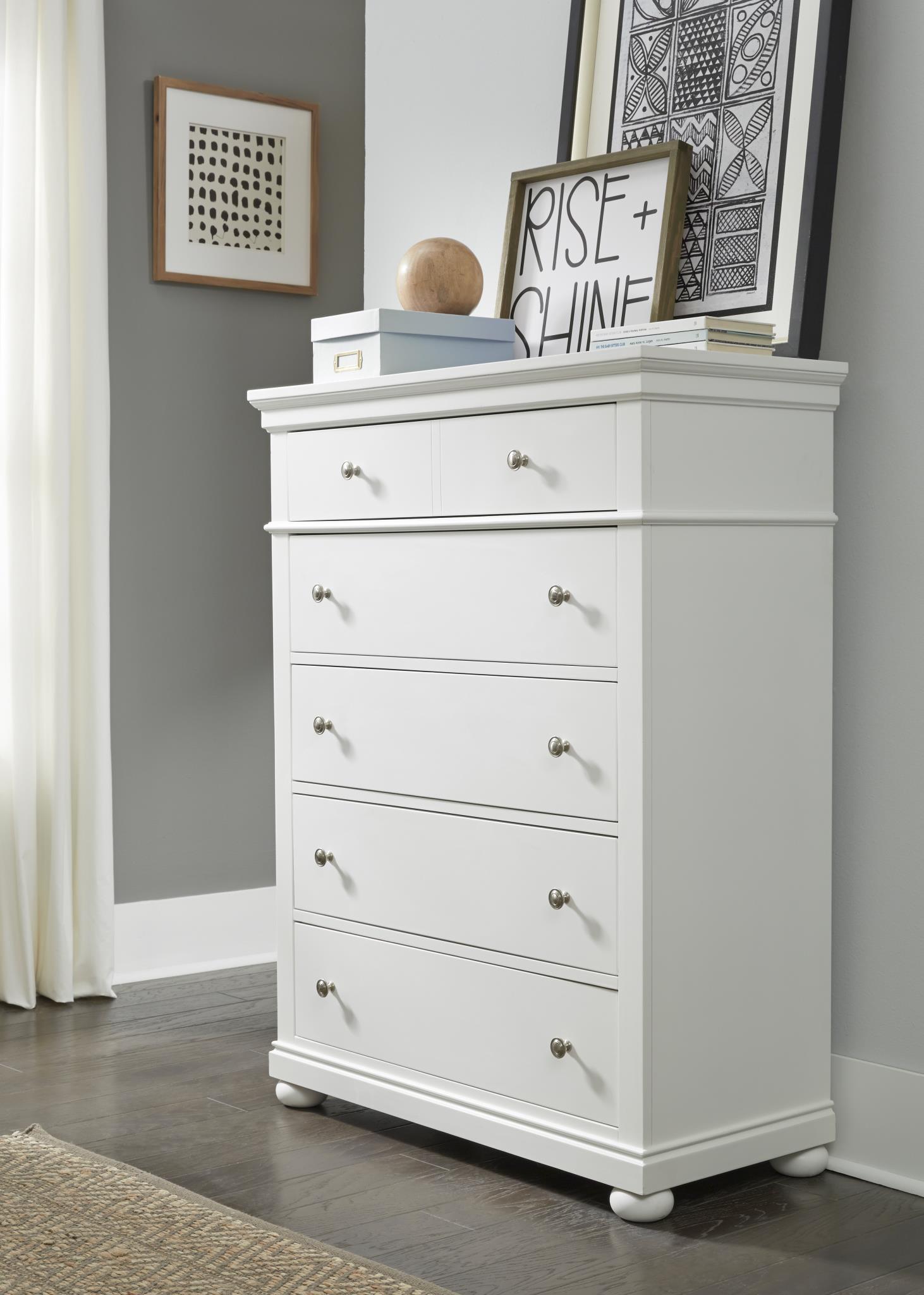 Drawer Chest White Finish 98152200C