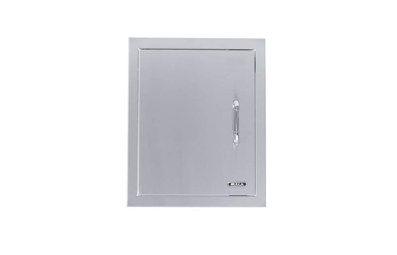 Vertical Stainless-Steel Access Door Left Swing with Reveal 98560