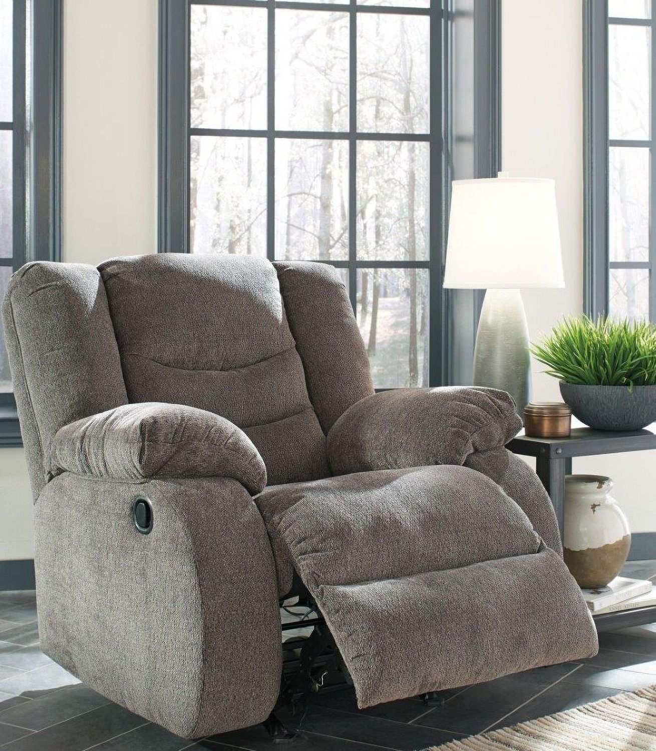 Tulen Rocker Recliner In Gray 9860625