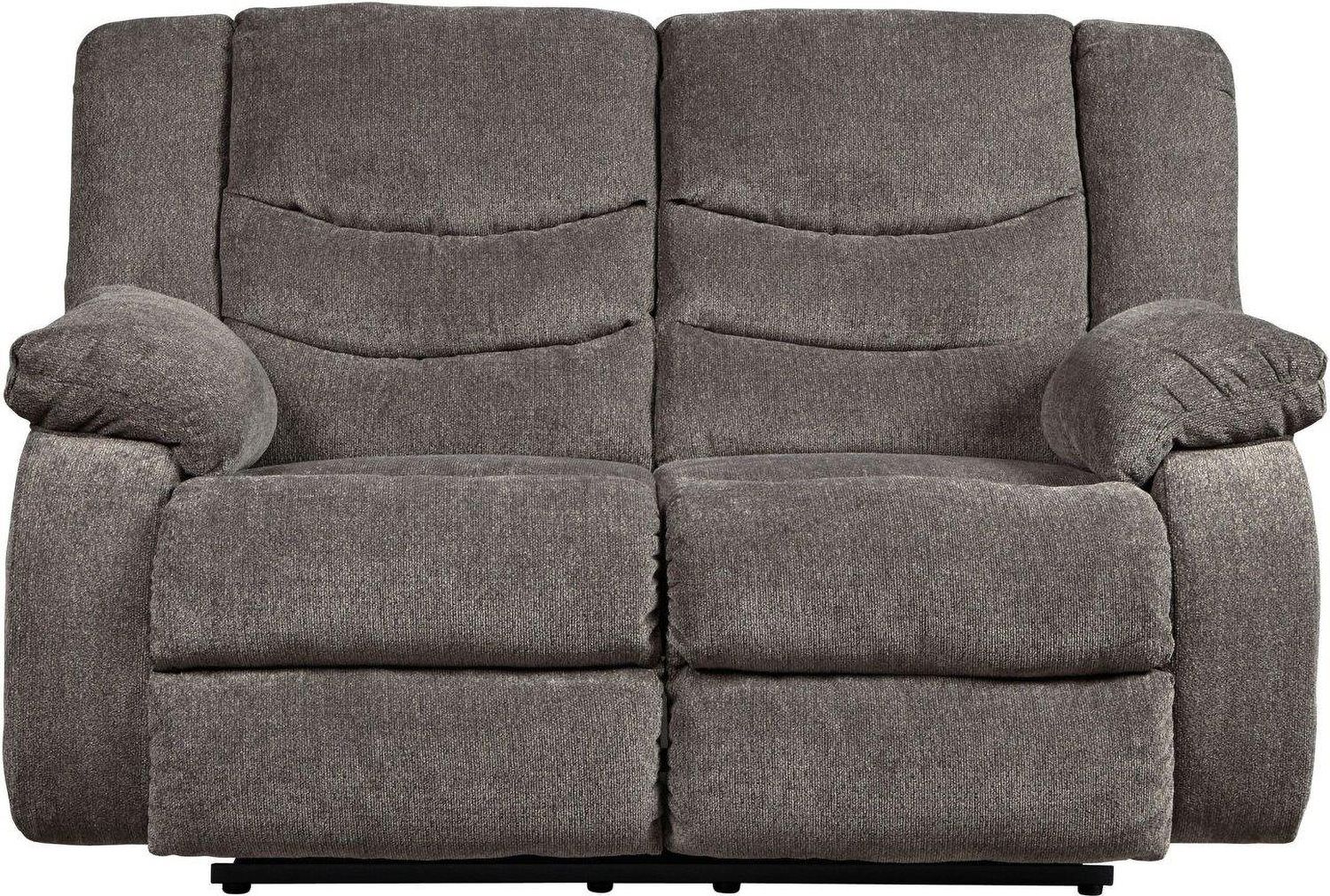 Tulen Reclining Loveseat In Gray 9860686