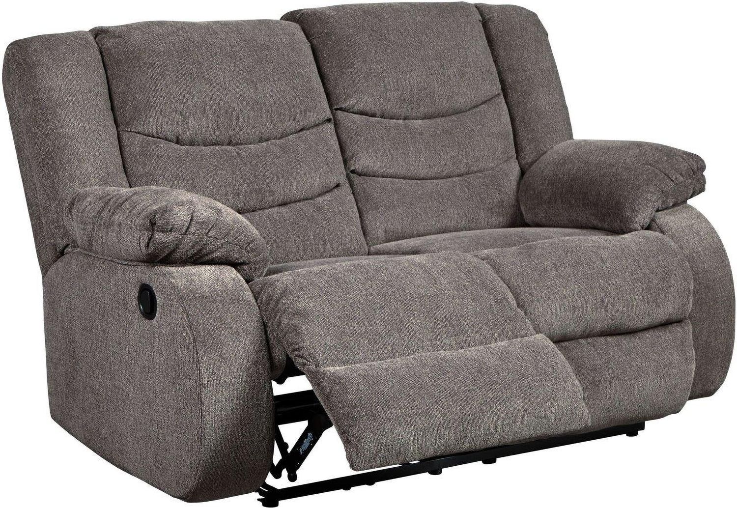 Tulen Reclining Loveseat In Gray 9860686