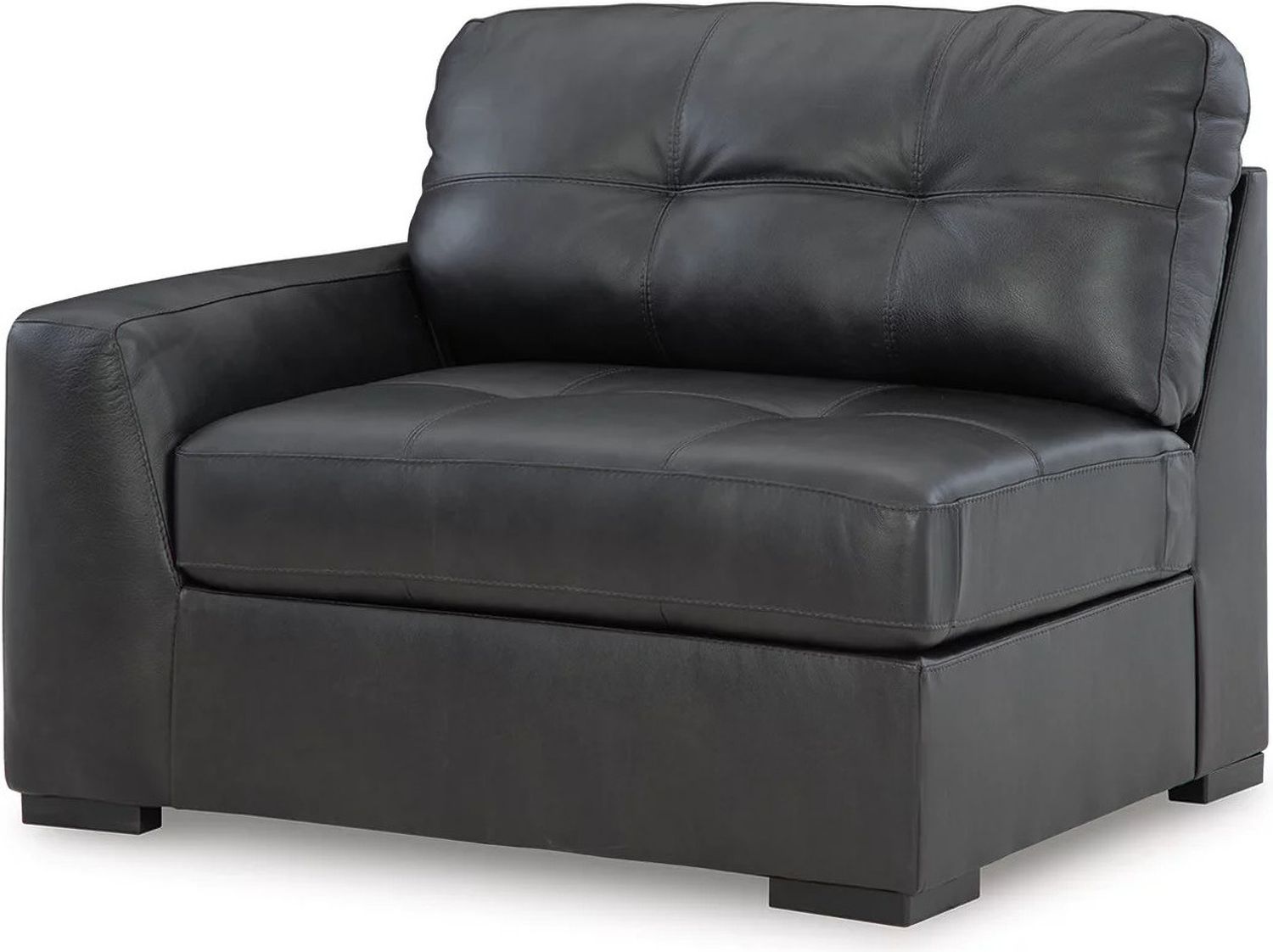 Brindley Pier 2-Piece Sectional Loveseat In Fog 99503S1