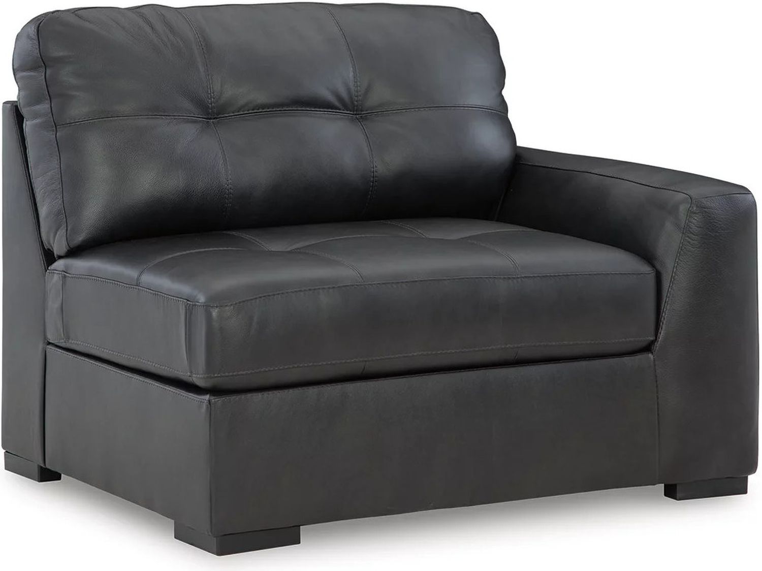 Brindley Pier 2-Piece Sectional Loveseat In Fog 99503S1