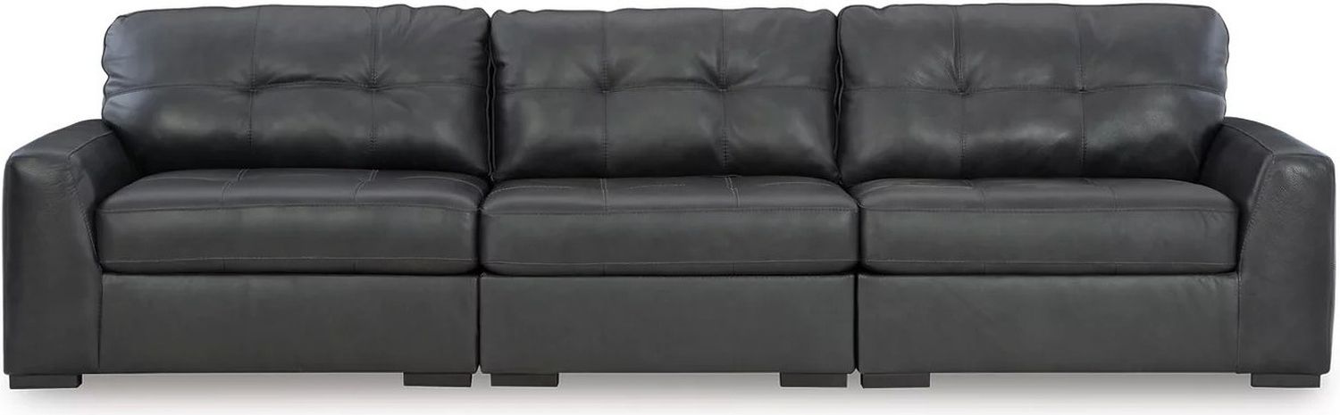 Brindley Pier 3-Piece Sectional Sofa In Fog 99503S2