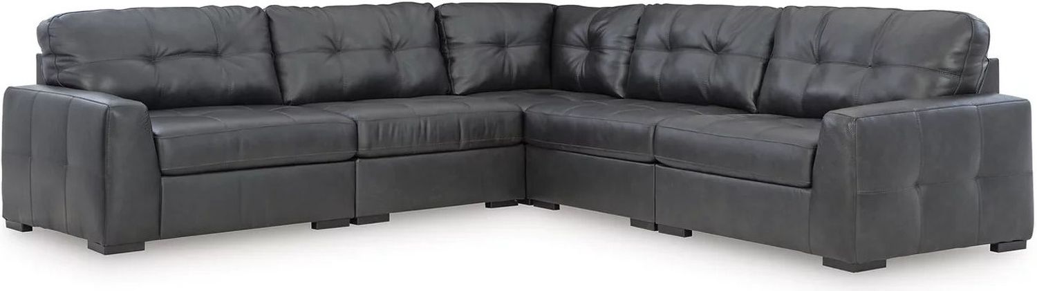 Brindley Pier 5-Piece Sectional In Fog 99503S3