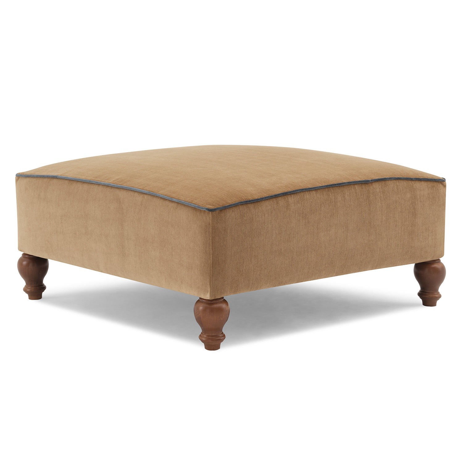 Renelle - Cocktail Ottoman - Dark Walnut - 9990DW 9990DW
