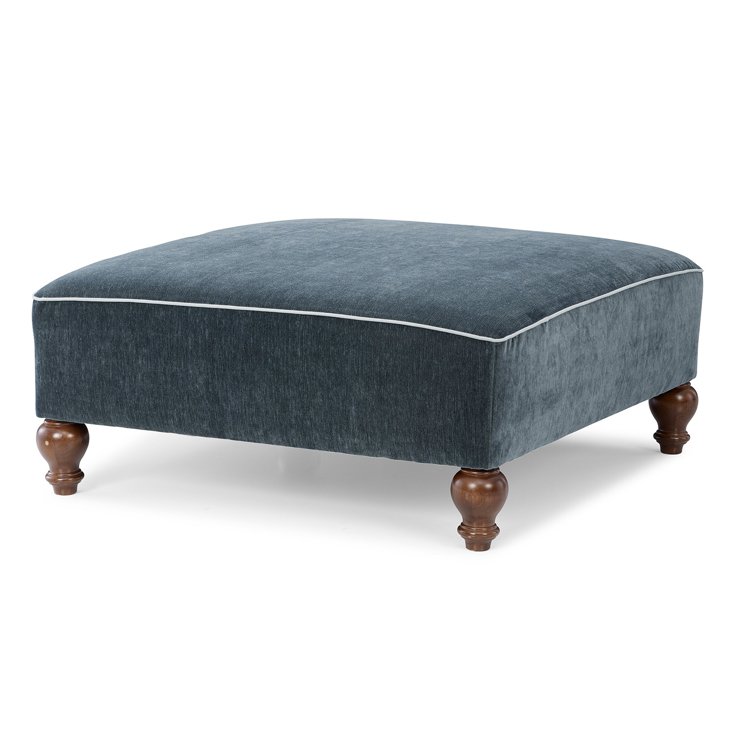 Renelle - Cocktail Ottoman - Dark Walnut - 9990DW 9990DW