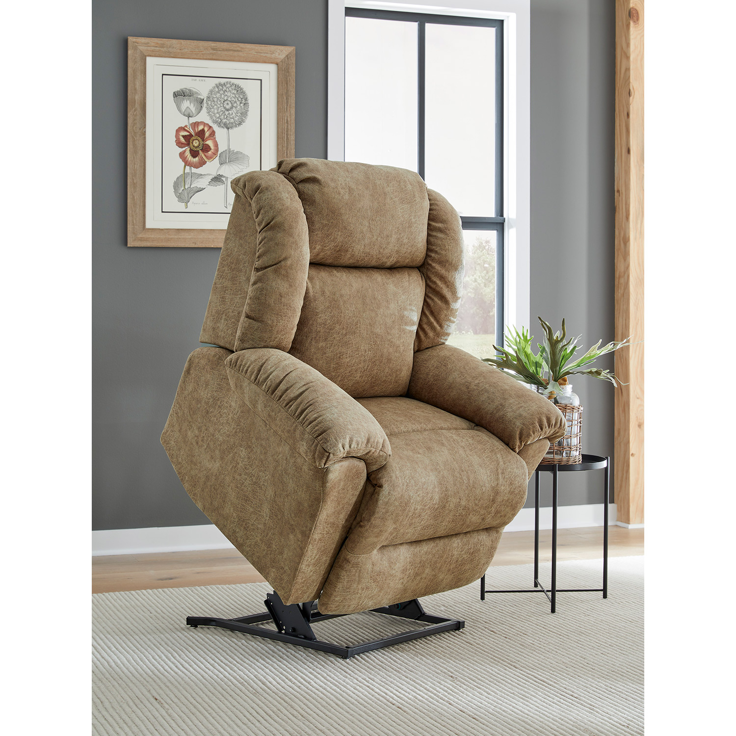Gigantor - Robust Sized Lift Recliner Featuring Infinite Positions Including Zero Gravity - 9BZ63 9BZ63
