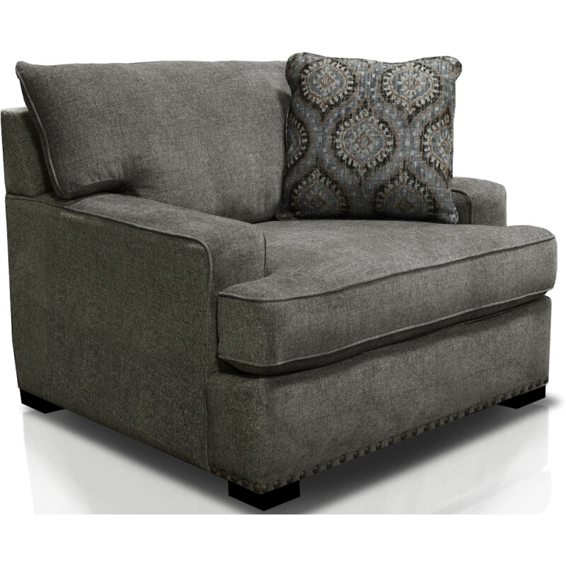 Emerson Chair And A Half With Nails 9E0004N