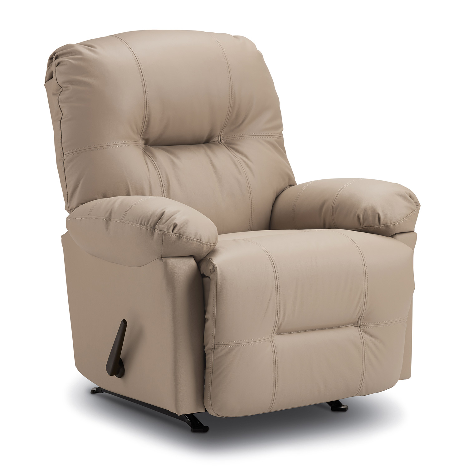 Zaynah - Top Grain Leather, Pillow Back & Arms Recliner - 9MP24LV 9MP24LV
