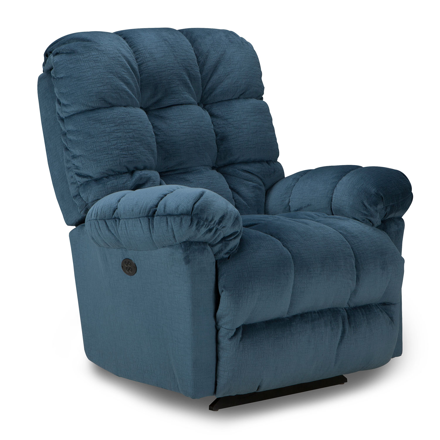 Brosmer - Overstuffed Pillow Biscuit Back Recliner With Padded Chaise Lounge. - 9MP84-1 9MP841