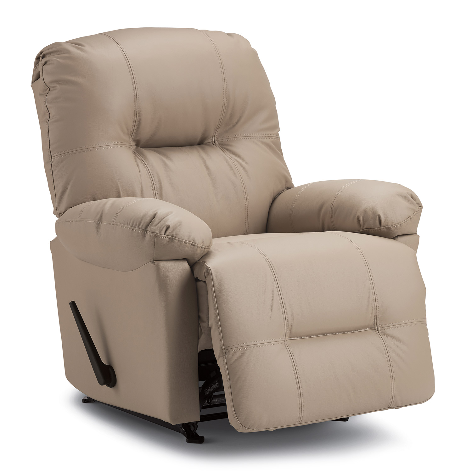 Zaynah - Top Grain Leather, Pillow Back & Arms Recliner - 9MW24LV 9MW24LV