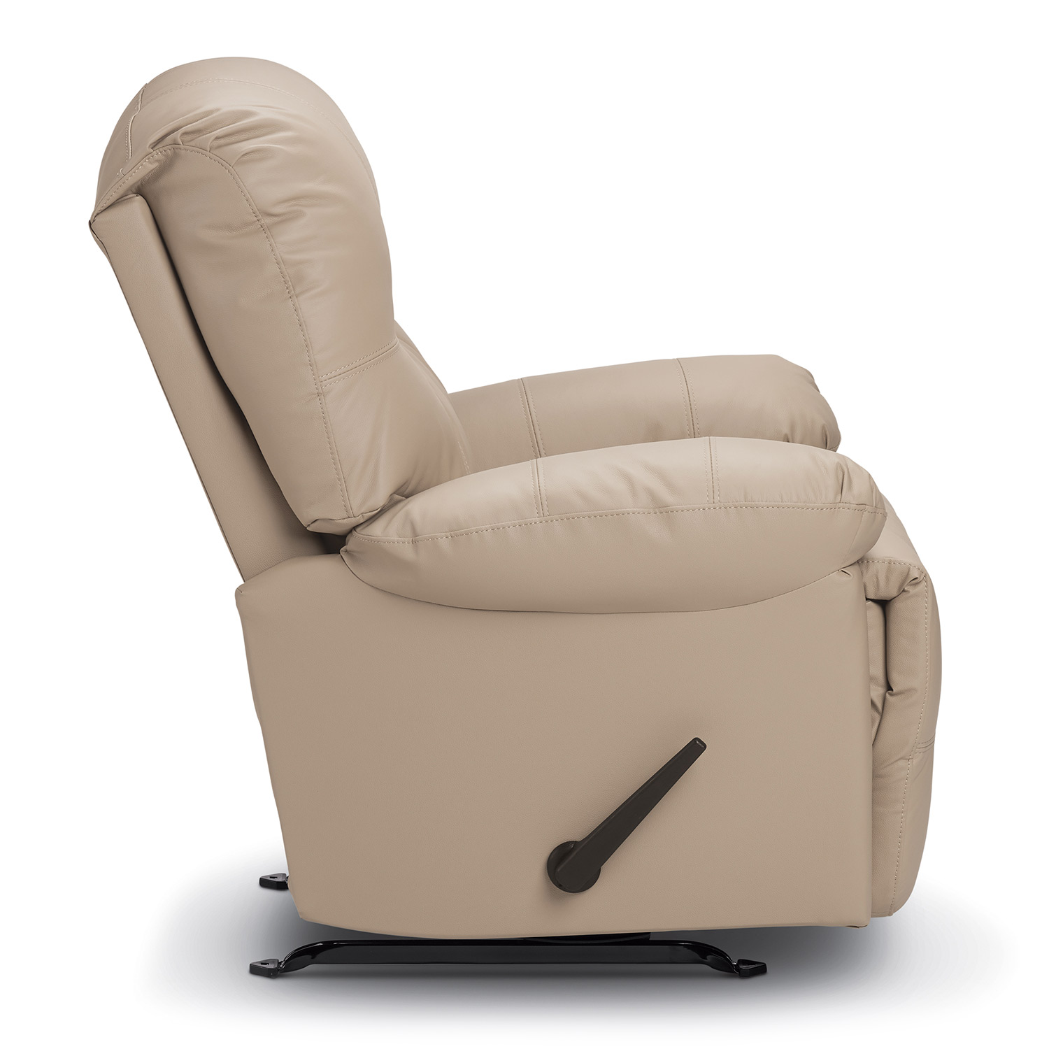 Zaynah - Top Grain Leather, Pillow Back & Arms Recliner - 9MW24LV 9MW24LV