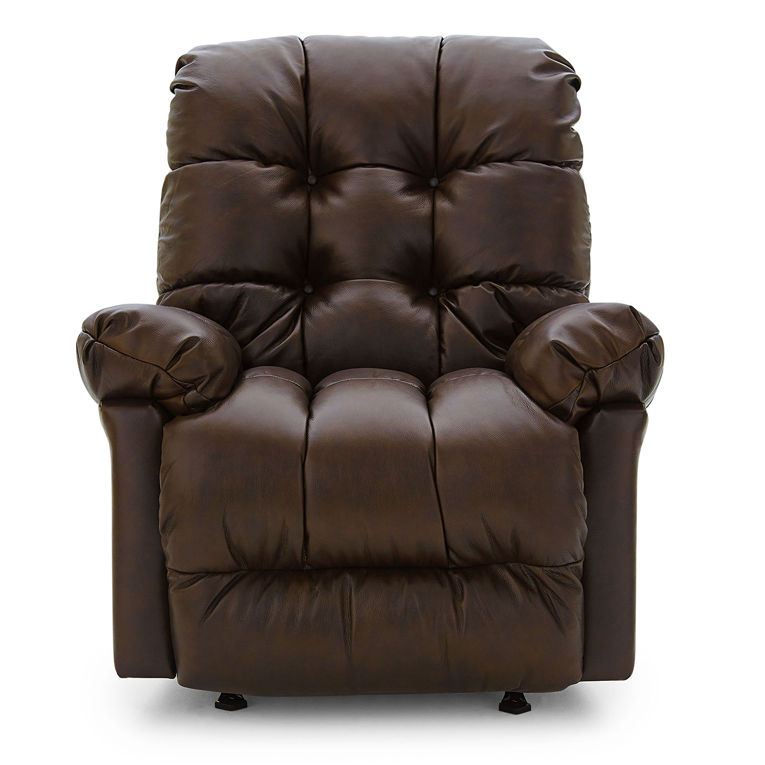 Brosmer - Overstuffed Pillow Biscuit Back Recliner With Padded Chaise Lounge. - 9MW84-1 9MW841