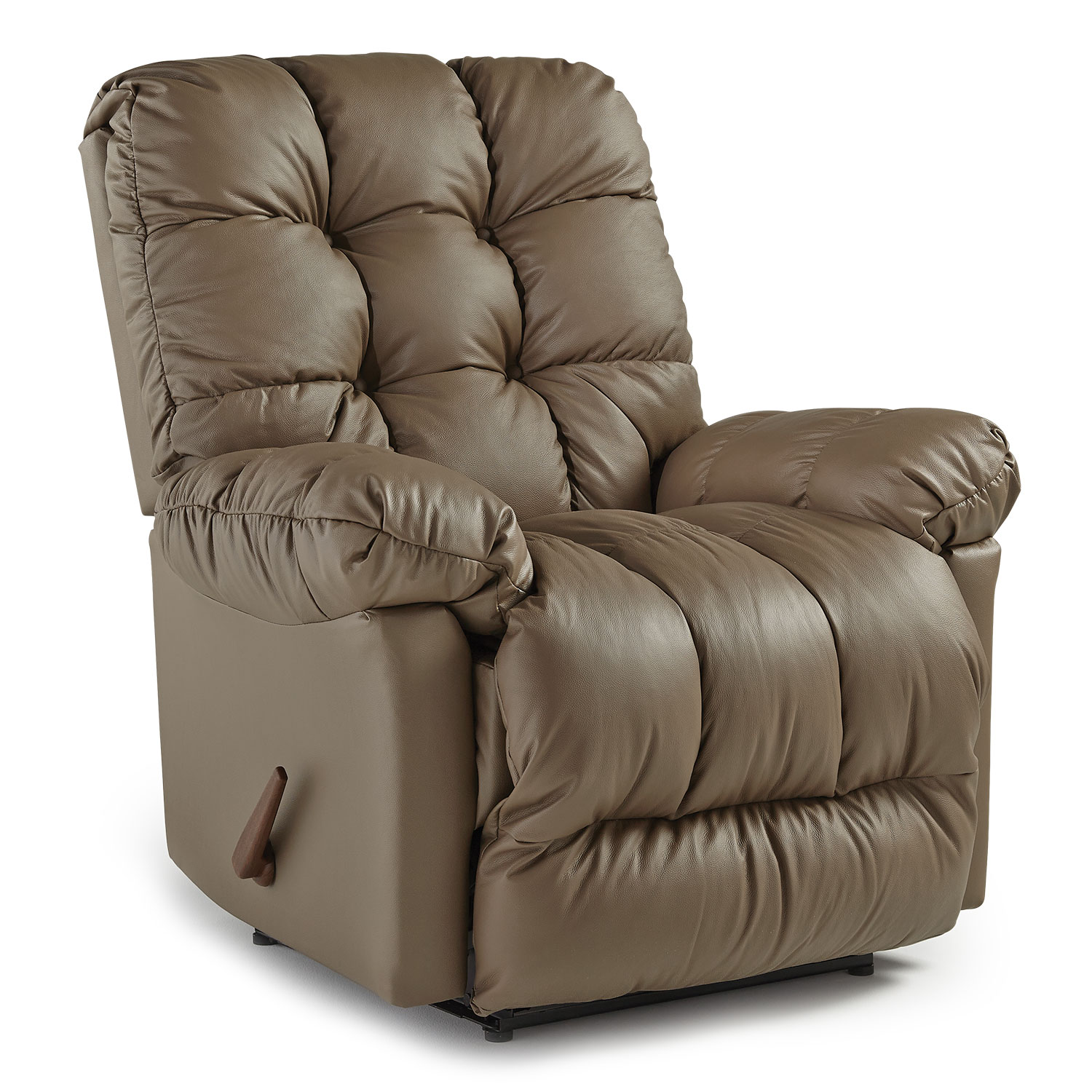Brosmer - Overstuffed Pillow Biscuit Back Recliner With Padded Chaise Lounge. - 9MW87-1 9MW871