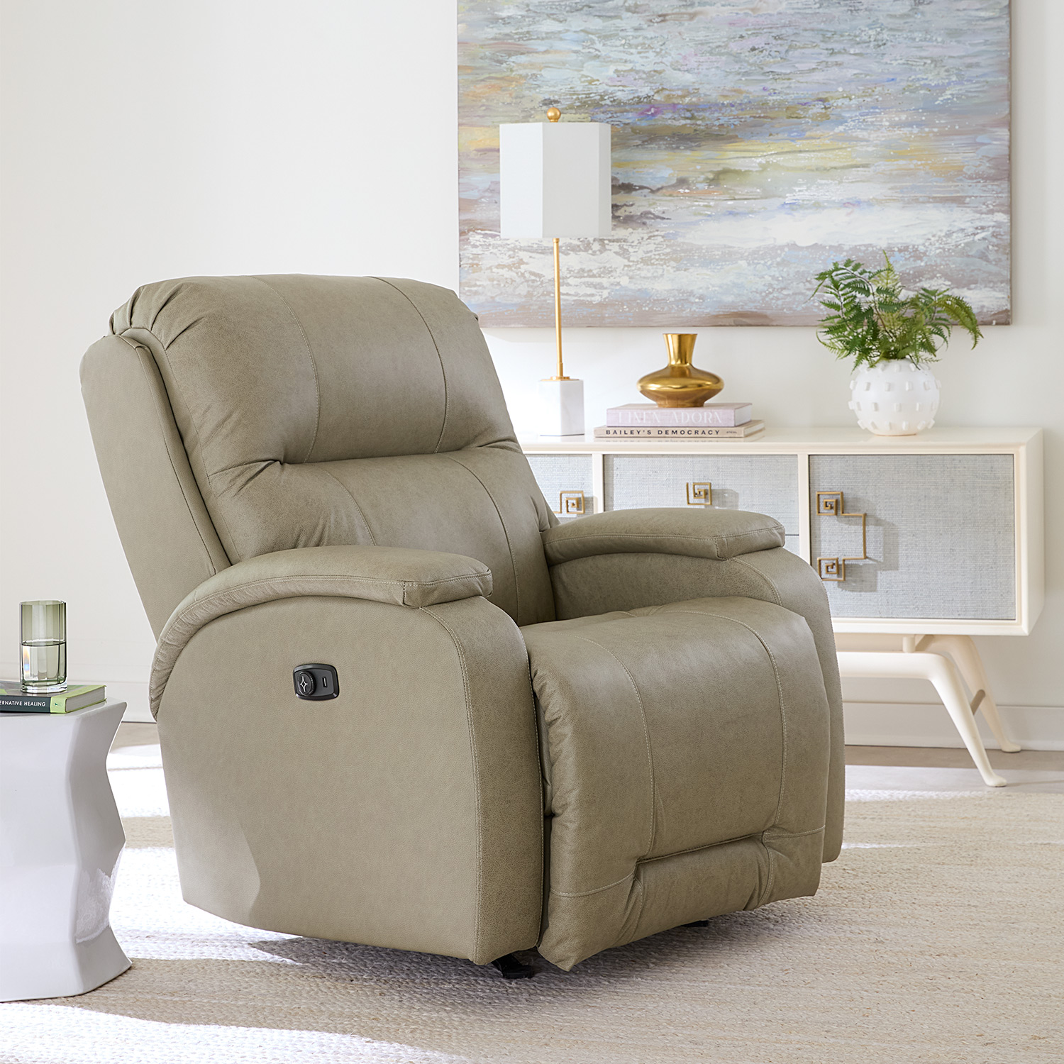 Maverly - Medium-sized, Pillow Cushioned Recliner - 9N14 9N14