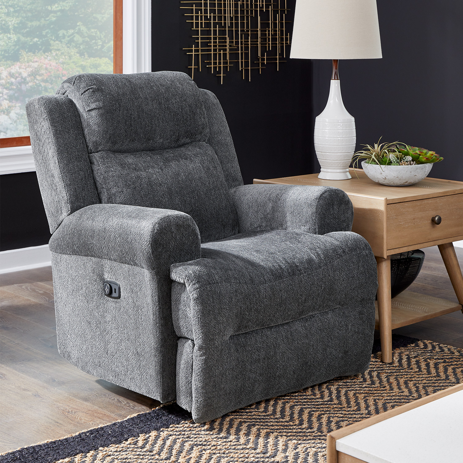 Brielle - Stylish, Medium-sized Recliner - 9N44 9N44