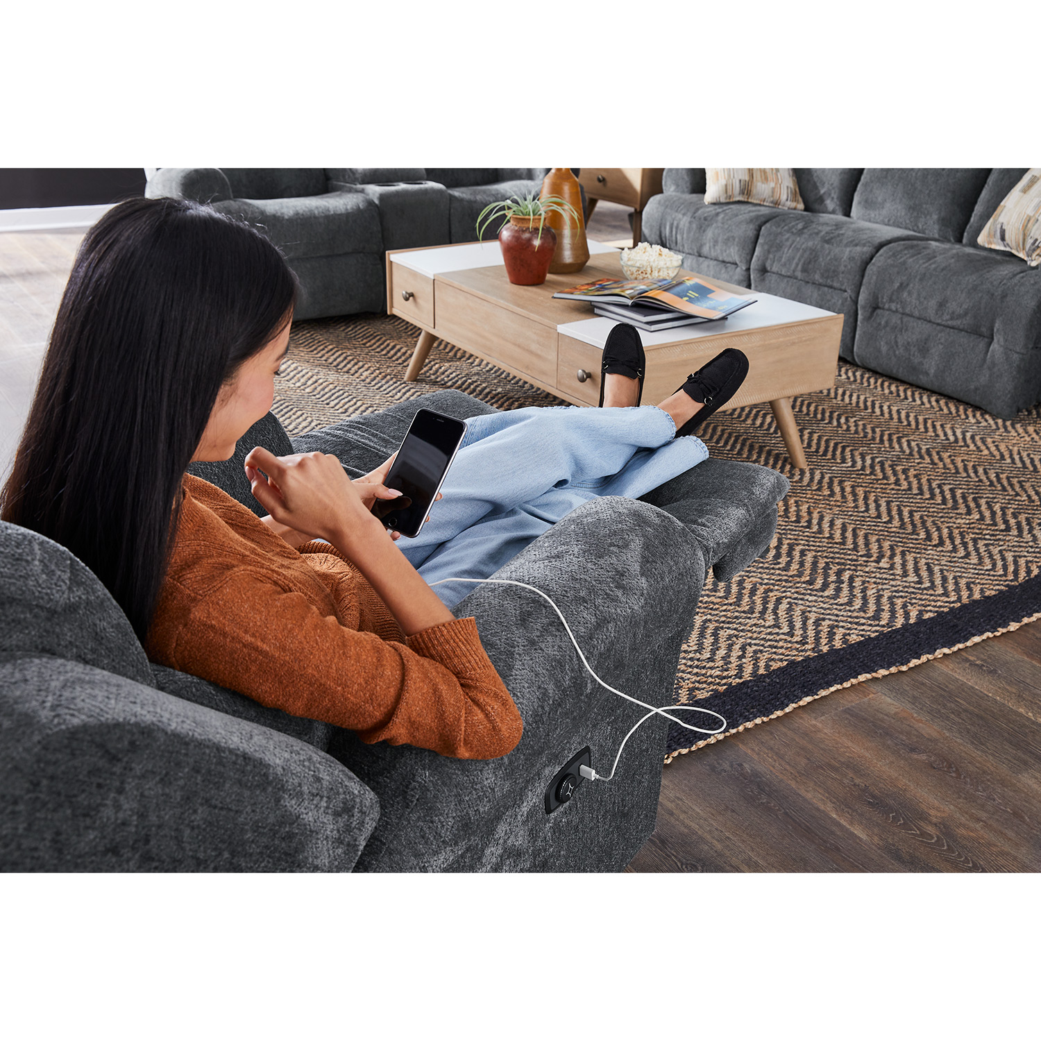 Brielle - Stylish, Medium-sized Recliner - 9N44 9N44
