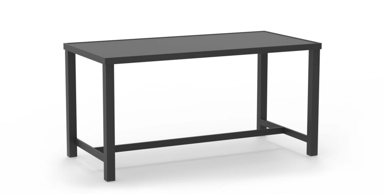Bonavista Solid Top Outdoor Rectangle Bar & Counter Dining Table A01972CDTGRABILLET