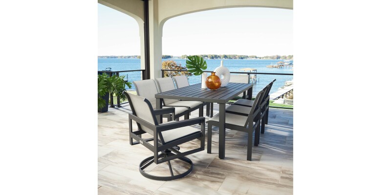 Bonavista Outdoor Rectangle Dining Table A019DTGRA