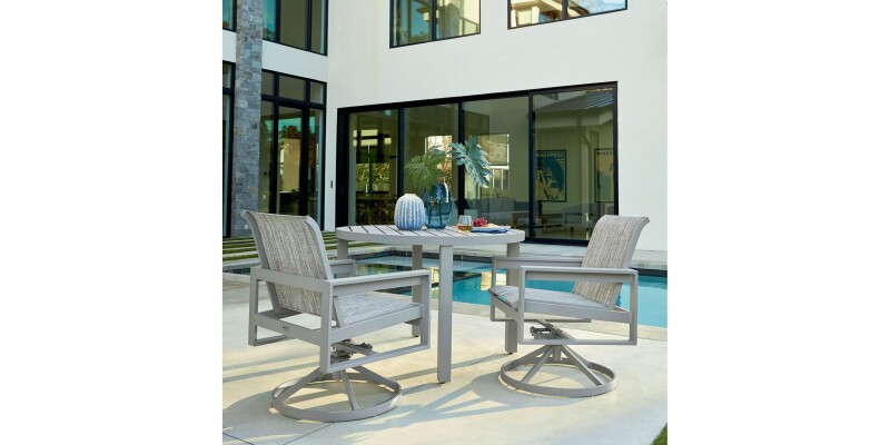 Bonavista Outdoor Round Dining Table A019RDTDRF