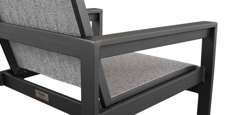 Bonavista Outdoor Track Arm Dining Chair A021AC05149TBK