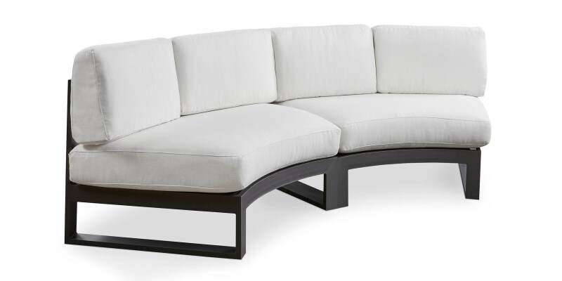 Bonavista Outdoor Curved Armless Sectional A021K452O12718SPREMIERGRA