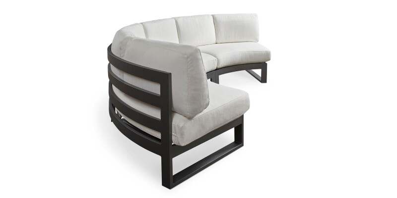 Bonavista Outdoor Curved Armless Sectional A021K453O12718SPREMIERGRA