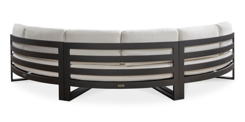 Bonavista Outdoor Curved Armless Sectional A021K453O12719SLOUNGEGRA