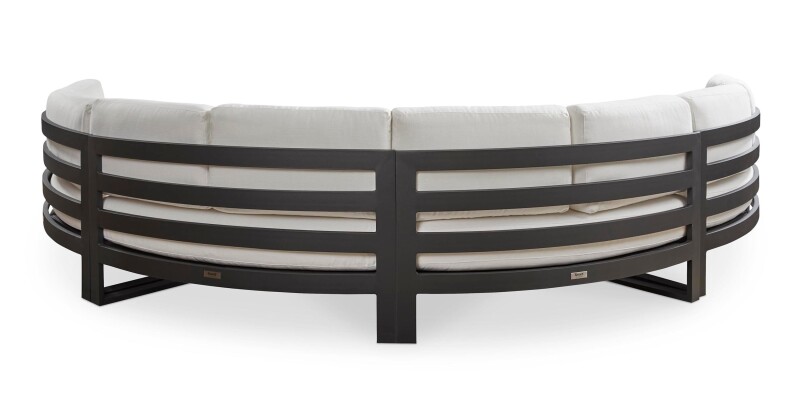 Bonavista Outdoor Curved Armless Sectional A021K454O12718SLOUNGEGRA