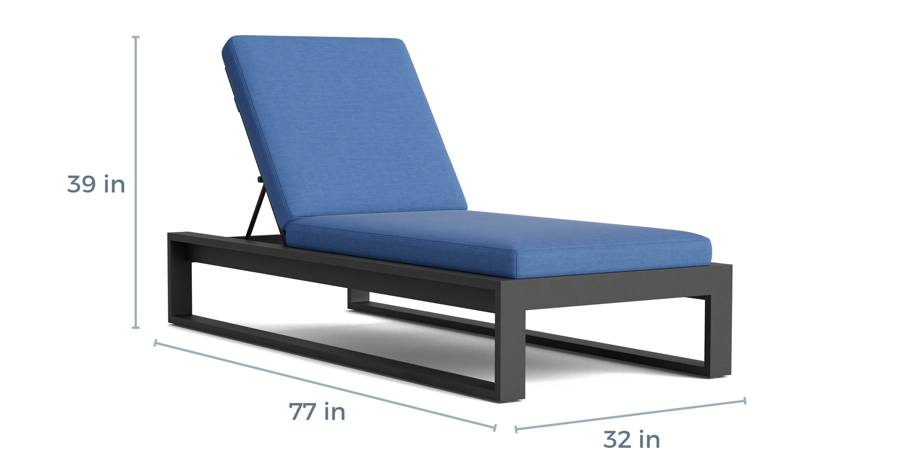 Bonavista Outdoor Chaise Lounge A021KCLKIT28