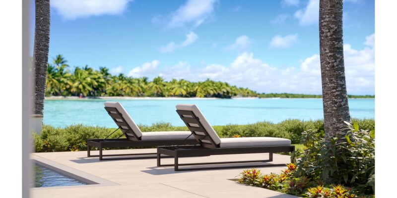 Bonavista Outdoor Chaise Lounge A021KCLO12719SGRA