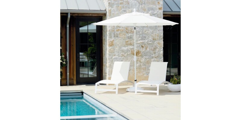 Walker Outdoor Chaise Lounge A027CL05111TBK