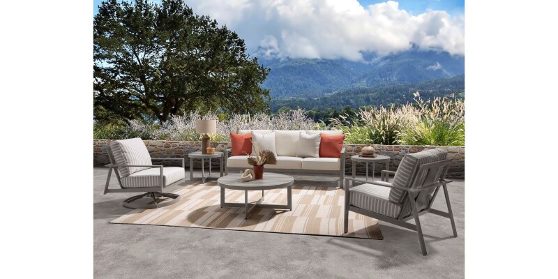 Morris Outdoor Lounge Chair A037K12KIT26