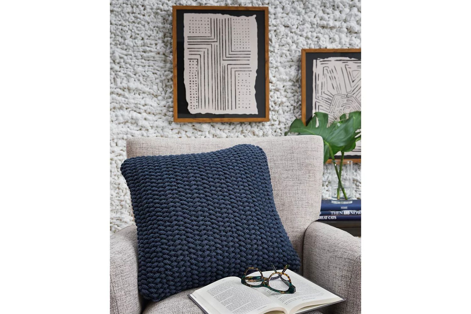 Renemore Blue Pillow A1000473P