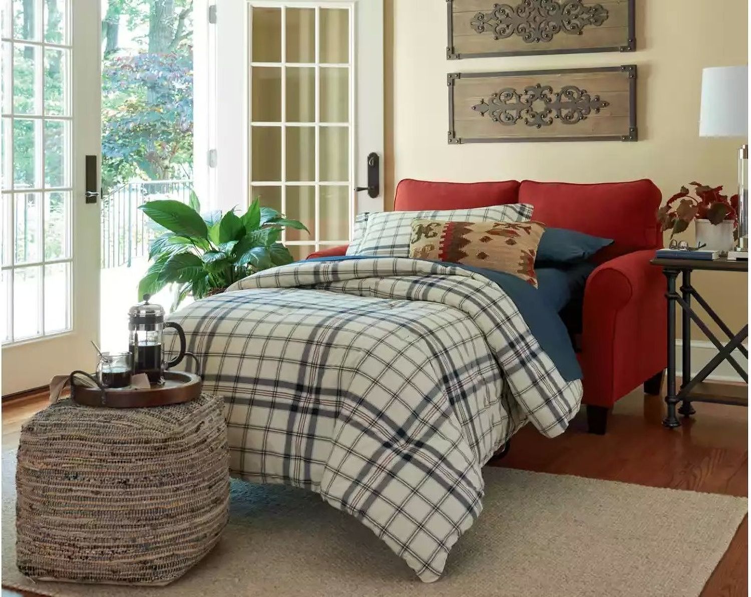 Absalom Natural Pouf A1000550