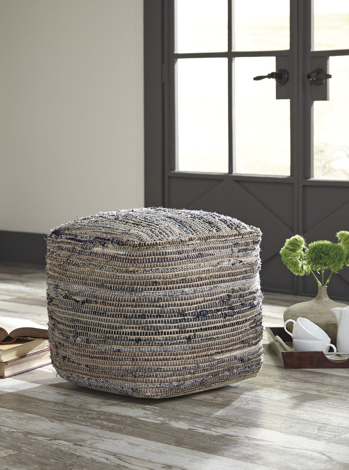 Absalom Natural Pouf A1000550