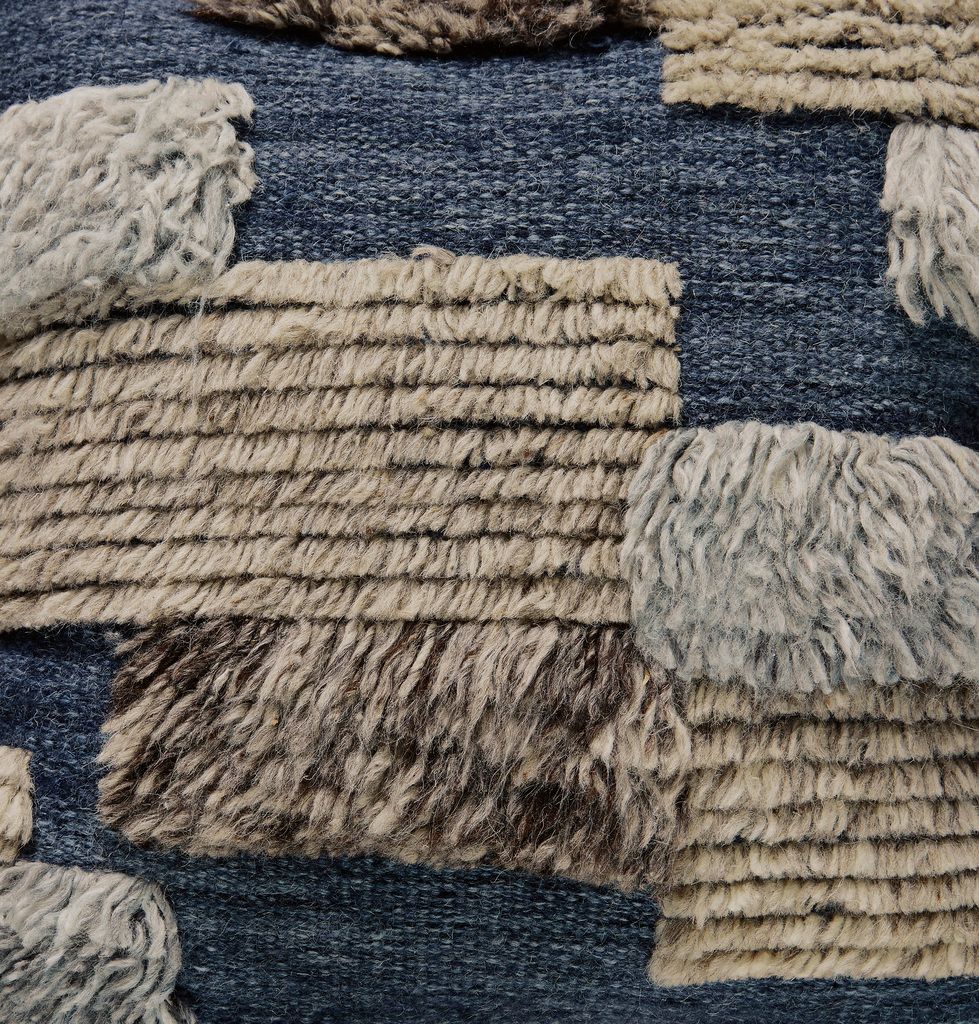 Gibbend Blue And Gray Pillow Set Of 4 A1000926
